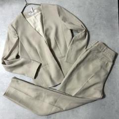 【洗える！】NATURAL BEAUTY BASIC パンツスーツセットアップ ナチュラルビューティーベーシック NATURAL BEAUTY BASIC ドビー