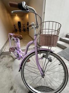 【引取のみ】ダイワサイクル　子供　自転車　20インチ　パープル 20インチ 自転車 パープル ダイワサイクル 自転車
