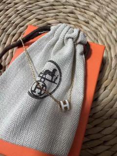 Hermès Pop H miniホワイトネックレスのサムネイル