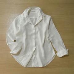 【ロケット】美品 Deuxieme Classe OGLINENシャツ 白 OGLINEN シャツ（シャツ／ブラウス）｜MUSE de Deuxieme Classe