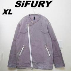 新品登場 SiFURY(シフリー)デニムライダース - ライダースジャケット