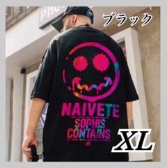 個性的 XL 即購入OK ピンク Tシャツ 数量限定 半袖 ブラック