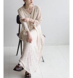 【クリアランスセール】NOBLE ロングワンピース(ペチコート付き) GWセール】NOBLE ロングワンピース(ペチコート付き)