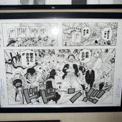 ONEPIECE ワンピース 複製原稿 複製原画 額縁付き コラソン ロー ONEPIECE ワンピース 複製原稿 複製原画 額縁付き コラソン ロー