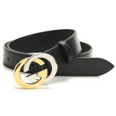 グッチ GUCCI GGバックル メンズ レザーベルト
