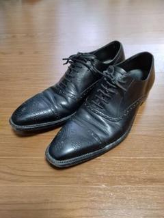【美品】　BURBERRY ローファー　ビジネスシューズ　ウイングチップ　黒 2025年最新】BURBERRY ブーツ・革靴の人気アイテム - メルカリ