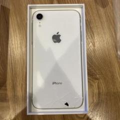 H*n様 iPhone XR 64GB 白 ホワイト 本体 画面ひび割れ Apple iPhone XR (64GB) ホワイト 本体 付属品あり - メルカリ