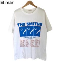 THE SMITHS　バンドTシャツ　ロック　プリント　ツアー　半袖　ホワイトのサムネイル