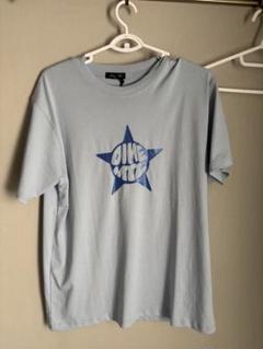 Dime 水色 星形グラフィック Tシャツのサムネイル