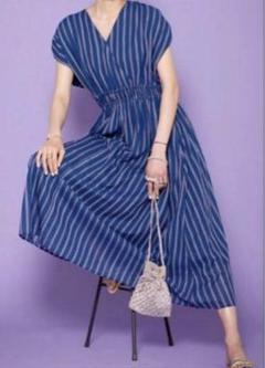 【希少！超美品】佐藤佳菜子×ヌキテパ コラボワンピース　Mサイズ Kanako Sato × ne Quittez pas】スタイリスト・佐藤佳菜子さんが