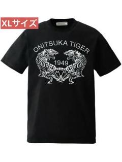 【美品】Onitsuka Tiger GRAPHIC TEE BLACK XL