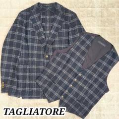 TAGLIATORE テーラードジャケット モンテカルロ 麻綿 アンコン 48 タリアトーレ / TAGLIATORE / モンテカルロ / MONTECARLO