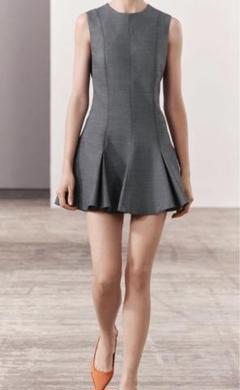 新品タグ付き　ZARA ZW COLLECTION スケーターミニワンピース 新品タグ付き ZARA ZW COLLECTION スケーターミニワンピース