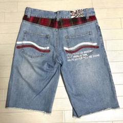 VANS ライトブルー ハーフパンツジーンズ