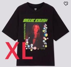 ユニクロ ビリーアイリッシュ 村上隆 コラボ Tシャツ XLサイズ 黒 ブラック