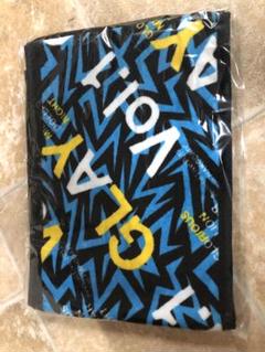 GLAY 幸せの青いビッグタオル GLAY 幸せの青いビッグタオル バスタオル グレイ ツアーグッズ