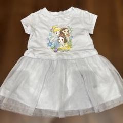 【baby gap】プリンセス　コラボ　　　　チュールワンピース　①のサムネイル