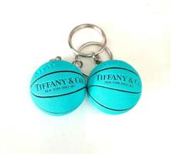 ティファニーブルー キーホルダー バスケットボール　10個セット TIFFANY&Co. 未使用品△TIFFANY&Co. ティファニー