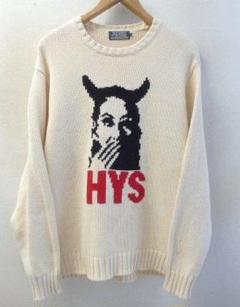 ヒステリックグラマー 24AW 編込 デビル ガール コットン ニット ヒステリックグラマー 24AW 編込 デビル ガール コットン ニット