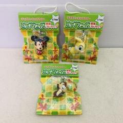 【3種セット★未開封】ディズニーキャラクター　ビッグフェイス　携帯ストラップ 3種セット☆未開封】ディズニーキャラクター ビッグフェイス