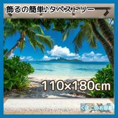 BIG タペストリー 背景布 ビーチ 南国 海 リゾート インテリア S55a