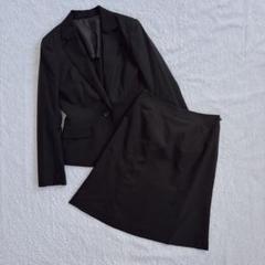 スーツカンパニー　レディーススーツ スカートセットアップ Mサイズ 黒