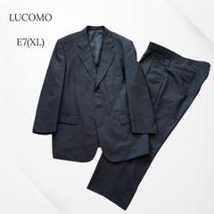 LUCOMO スーツセット E7 XL 大きいサイズ　ダークグレー　通勤オフィス