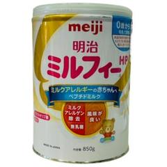 明治 ミルフィー HP 850g×2缶 期限25年12月 26年4月 缶凹み有り
