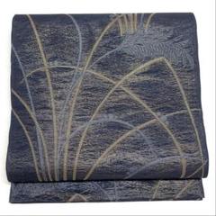 専用帯564 ●高級 正絹 全通 袋帯 リサイクル着物】袋帯 正絹 華文 帯丈458cm Sランク 全通