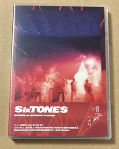 SixTONES 慣声の法則 in DOME通常盤　Blu-ray