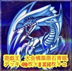 遊戯王　大会構築原石青眼デッキ 40枚＋E X15枚＋α