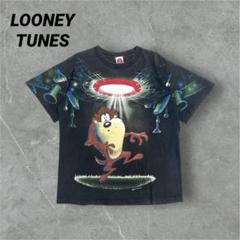 【希少】ルーニーテューンズ　Tシャツ　タスマニアデビル　シングルステッチ　90s