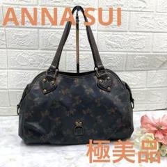 極美品❣️ANNA SUI アナスイトートバッグレディースブランドブラック