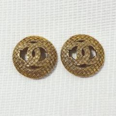 ヴィンテージ　シャネル　CHANEL イヤリング　クリップイヤリング　ココマーク