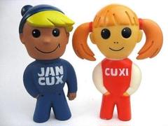 80’s JAN CUX ジャンカックス ドイツ ビンテージ ソフビ 2体セット 80's JAN CUX ジャンカックス ドイツ ビンテージ ソフビ 2体