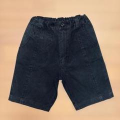 familiar ハーフパンツ 黒 120cm