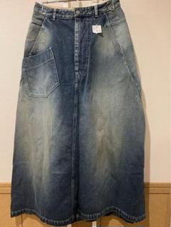 未使用✨タグ付　ミナペルホネン　always デニムスカート 38 定価4.4万 always デニムスカート - minä perhonen