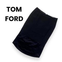TOM FORD トムフォード　スカート黒　サイズ42 ミディ〜ミモレ丈 TOM FORD トムフォード スカート黒 サイズ42 ミディ〜ミモレ丈