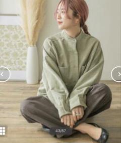 コーデュロイビッグシャツ　ITEMS URBAN RESEARCHのサムネイル