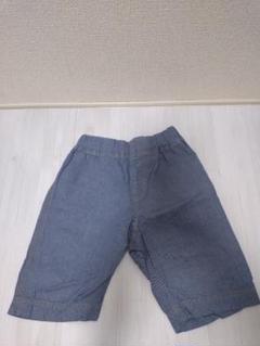 HUSHUSH キッズパンツ ブルー ショートパンツ100