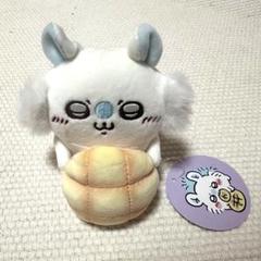 デスクトップから見守るひっかけぬいぐるみ　メロンパン持ちモモンガ ちいかわ デスクトップから見守るひっかけぬいぐるみ