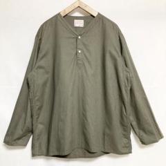 サイズ38！BONCOURA スリーピングプルオーバー シャツ