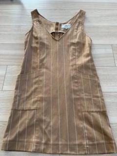 膝丈ワンピース アーノルドパーマー ストライプ