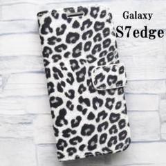 ★Galaxy S7edge ギャラクシー S7edge ヒョウ柄 ケース★