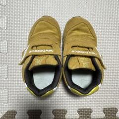 New Balance ベビースニーカー 14cm ブラウン/グレー