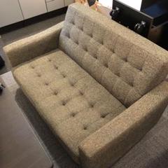 Noce 2人掛け ソファー モスグリーン