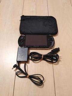 PSP3000本体　ブラック　充電器　ケース付属
