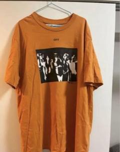 OFF-WHITE オフホワイト 20SS Tシャツ オレンジ Mサイズ