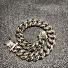 zorn着用18k gp マイアミチェーン シルバー ブレスレット アバランチ zorn 着用 18k gp マイアミチェーン シルバー ネックレス