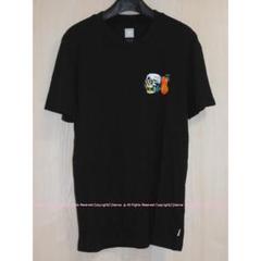 adidas アディダス スケートボーディング スカル&オレンジTシャツ/M